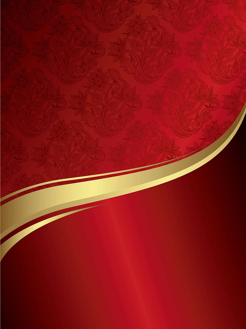 Stock Gold and Red Floral Royal Background [] for your , Mobile & Tablet.  Explore Gold and Red . Brown and Gold , Silver Metallic , Metallic, Royal  Gold HD phone wallpaper | Pxfuel