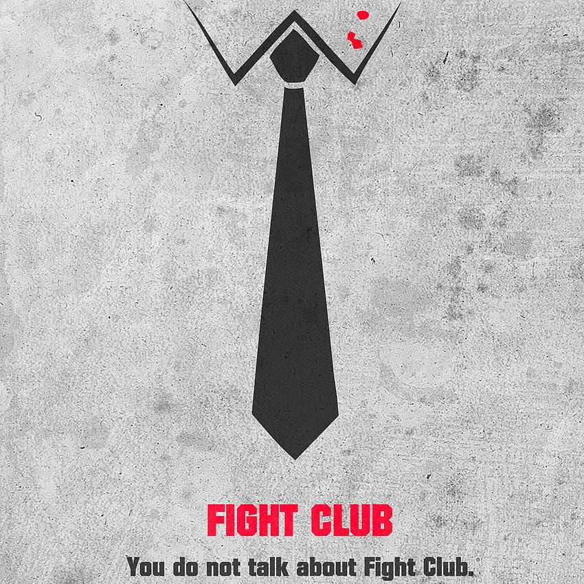 Fight Club от vbabic - iPad за iPhone 11, Pro Max, X, 8, 7, 6 - на 3, Цитати на Fight Club HD тапет за телефон