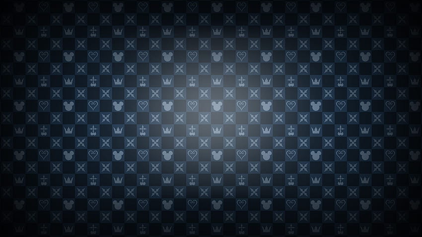 Kingdom Hearts Symbole, Kingdom Hearts Logo HD-Hintergrundbild