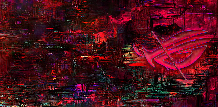 My present to Asus. ASUS ROG with 3D effect. More info in comment : ASUSROG, Purple Asus HD wallpaper