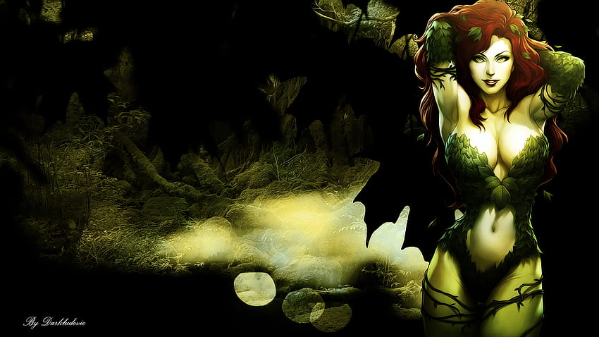 Giftiger Efeu . Poison Ivy Arkham, Poison Ivy und suchen Sie nach Poison Ivy, Poison Ivy DC HD-Hintergrundbild