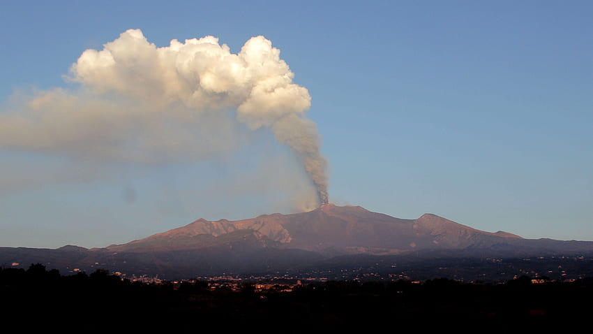 volcano, mount etna, sicily, magnitude, Southern California HD wallpaper