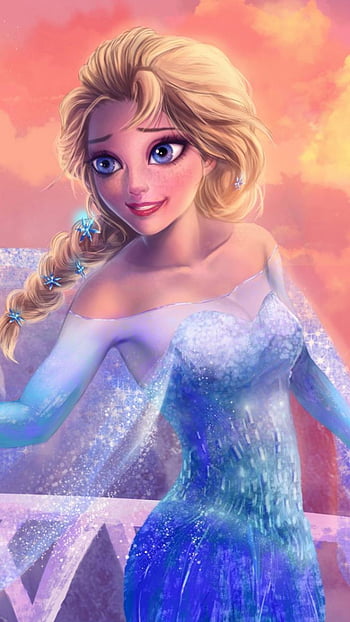 pink elsa picture pink elsa wallpaper  Disney frozen elsa art Elsa  pictures Disney princess paintings