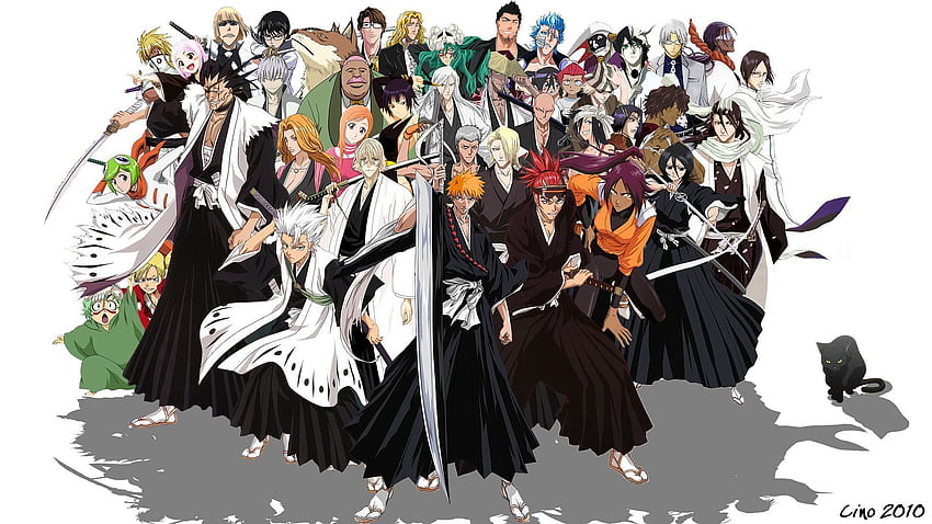 Bleach Anime characters HD wallpaper  Wallpaper Flare