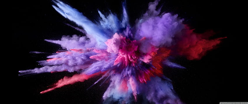 Explosión de color púrpura ❤ para • Wide y Ultra, 3440X1440 fondo de pantalla