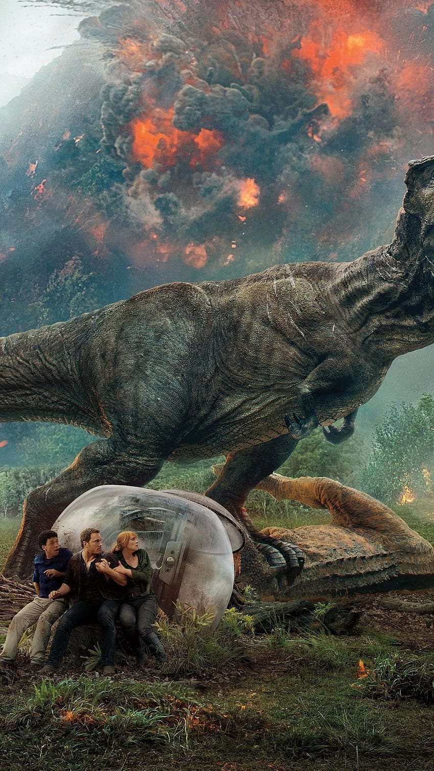 Jurassic World : Royaume Déchu, Chris, Chris Pratt Jurassic World Fond d'écran de téléphone HD