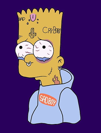 Sad Bart Simpson Computer Wallpapers - Wallpaper Cave