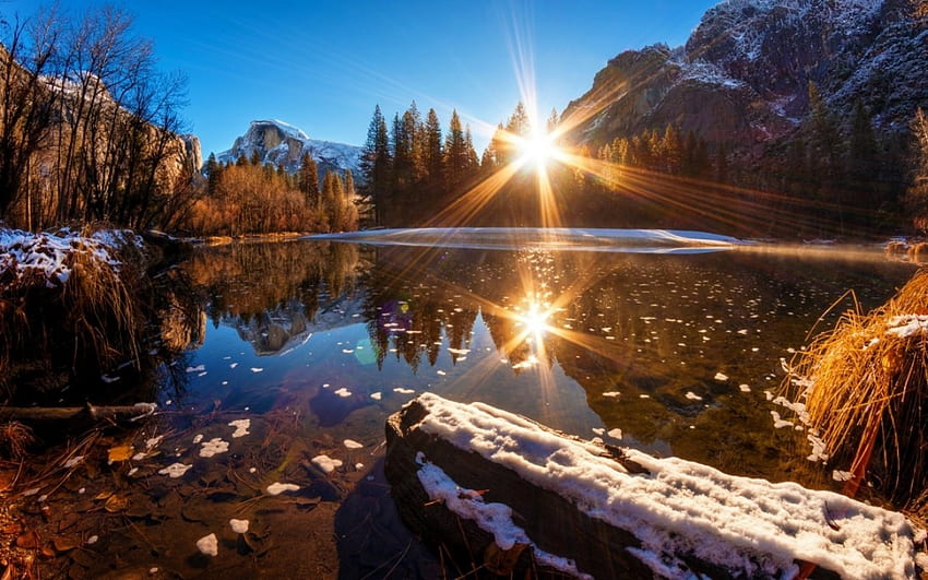Yosemite National Park, Park, nature, Yosemite, National HD wallpaper