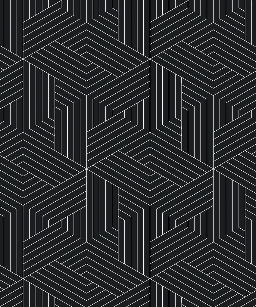 Geometric Illusions • Simple. · In stock, Black and White Contemporary HD phone wallpaper