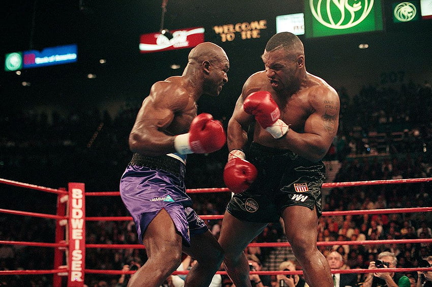 MB_SP_MT006 : Mike Tyson vs Evander Holyfield Wallpaper HD
