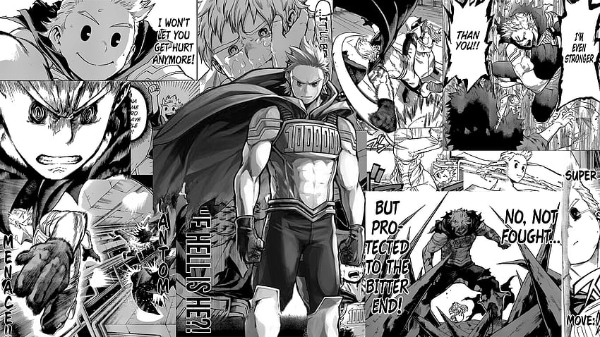 My Hero Academia Manga, Manga Collage fondo de pantalla