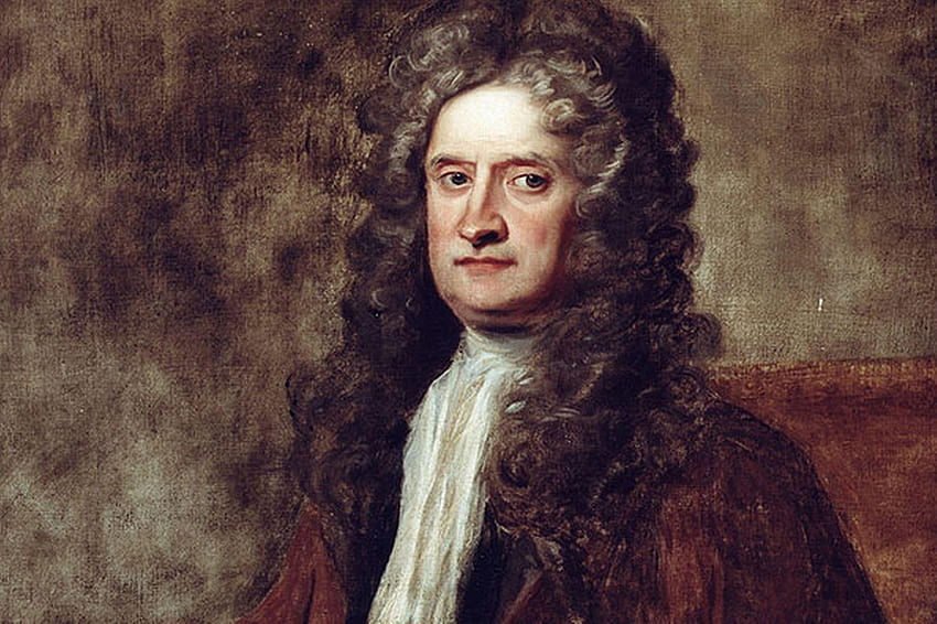 Sir Isaac Newton Seja Implacável papel de parede HD