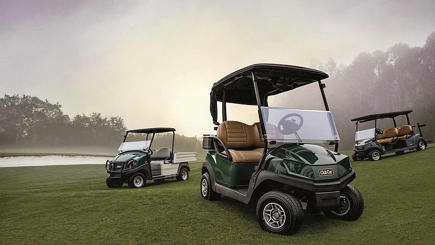 Golf Carts and Course Vehicles. Golf Course Operations HD wallpaper