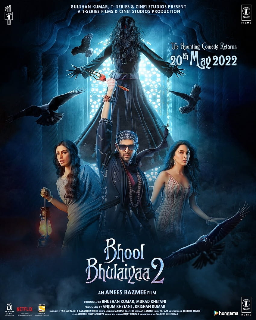 Bhool Bhulaiyaa 2 : , , Stills, First Look Poster del film Bhool Bhulaiyaa 2 Sfondo del telefono HD