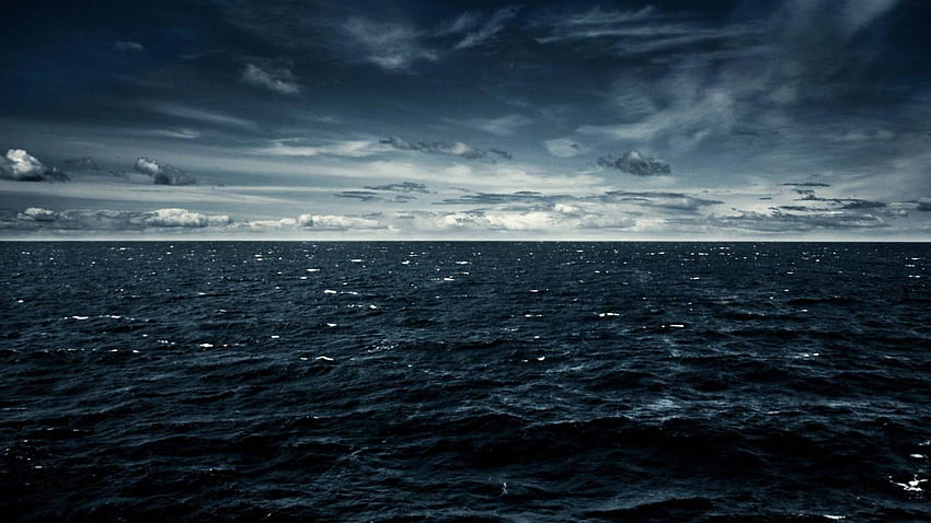 Ocean Tumblr Dark - Тъмна вода - & фон, Тъжна вода HD тапет