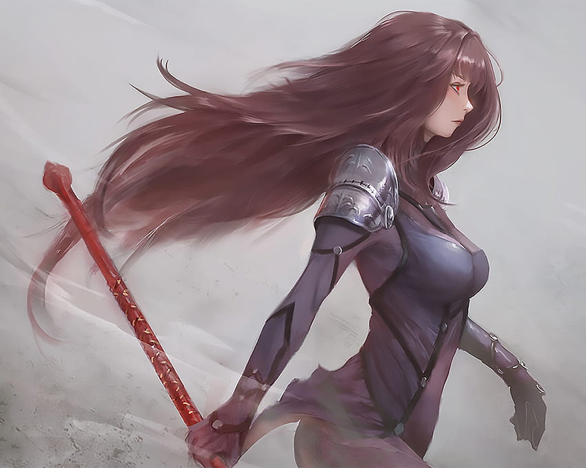 Scathach Fate Grand Order Artwork Resolution , , Background, and HD wallpaper