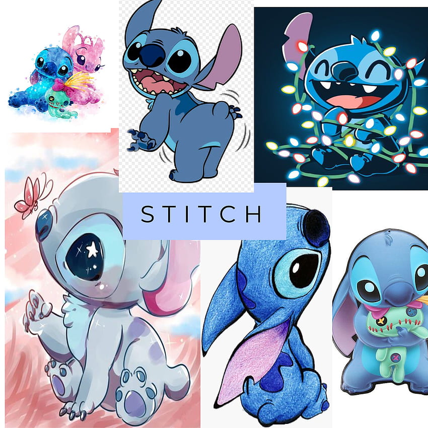 Collage of Stitch. Medical , Stitch, Collage, Stitch Kawaii HD phone wallpaper
