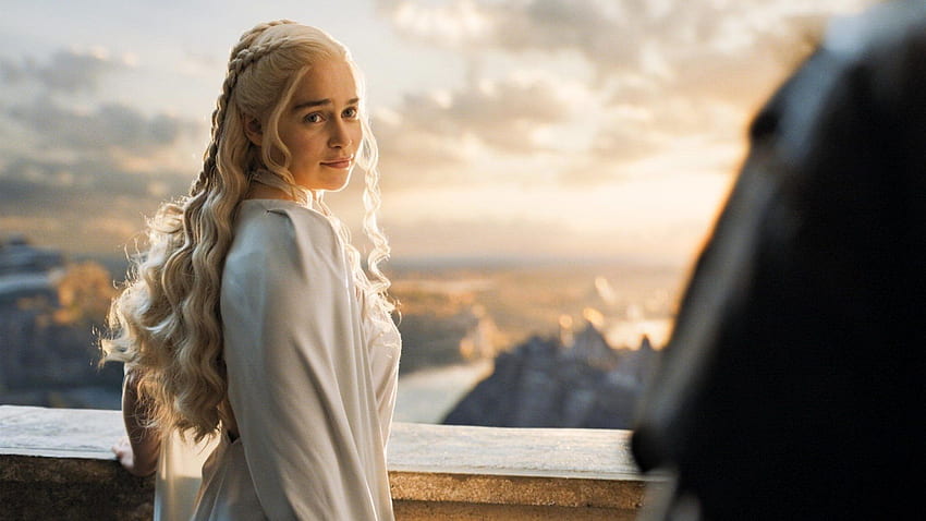Top Emilia Clarke Daenerys Targaryen COMPLETO papel de parede HD
