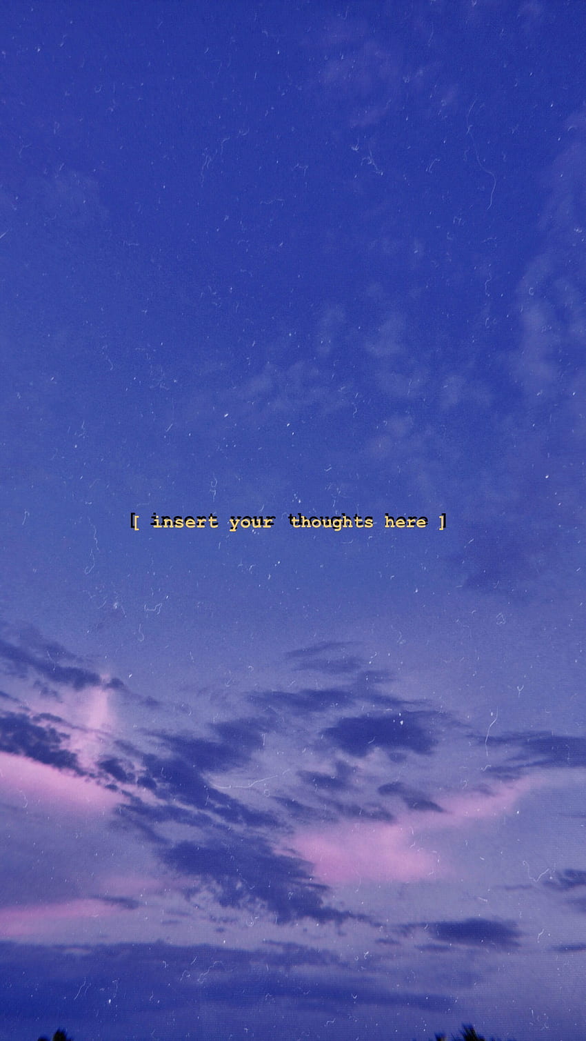 Aesthetic Android. Message , quotes, Cloud quotes, Aesthetic Blue Sad HD phone wallpaper