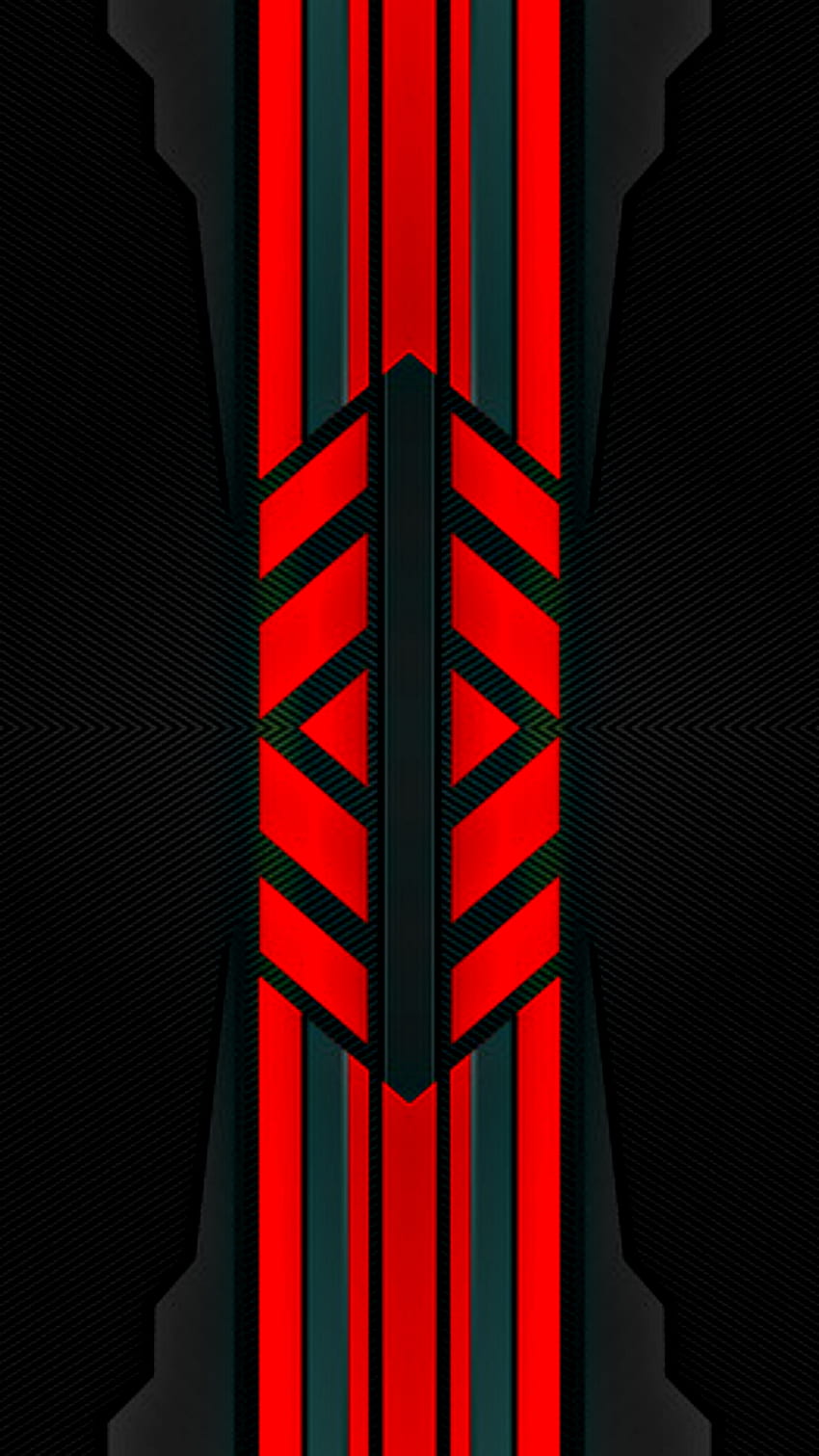 jhf, digital, tech, new, neon, black, abstract, red, 3d, amoled, material, modern, future, shapes, , design, geometric, gamer, , lines HD phone wallpaper