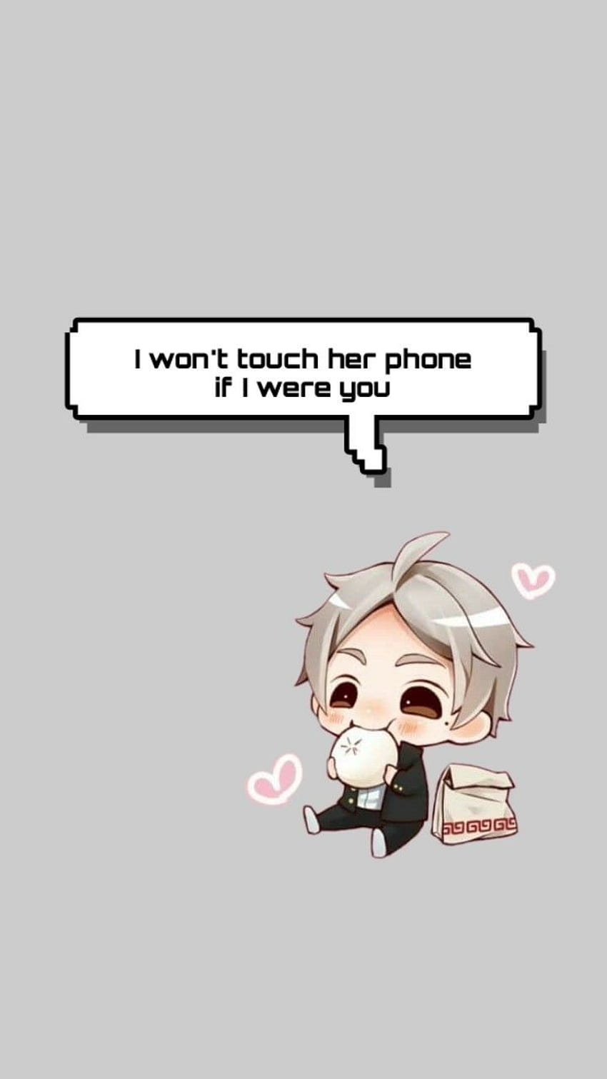菅原浩志。 . I will not touch her phone if I were you in 2020. Cute anime , Cool anime , Haikyuu anime, Anime Don't Touch My HD電話の壁紙