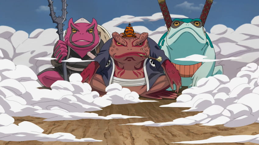 Naruto Toad HD wallpaper