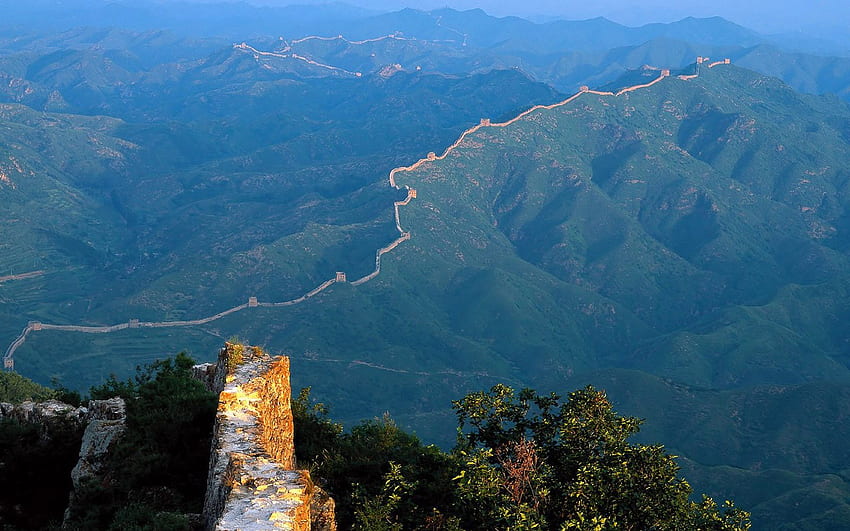 great_wall_of_china, niesamowity, ściana, porcelana, historyczny Tapeta HD