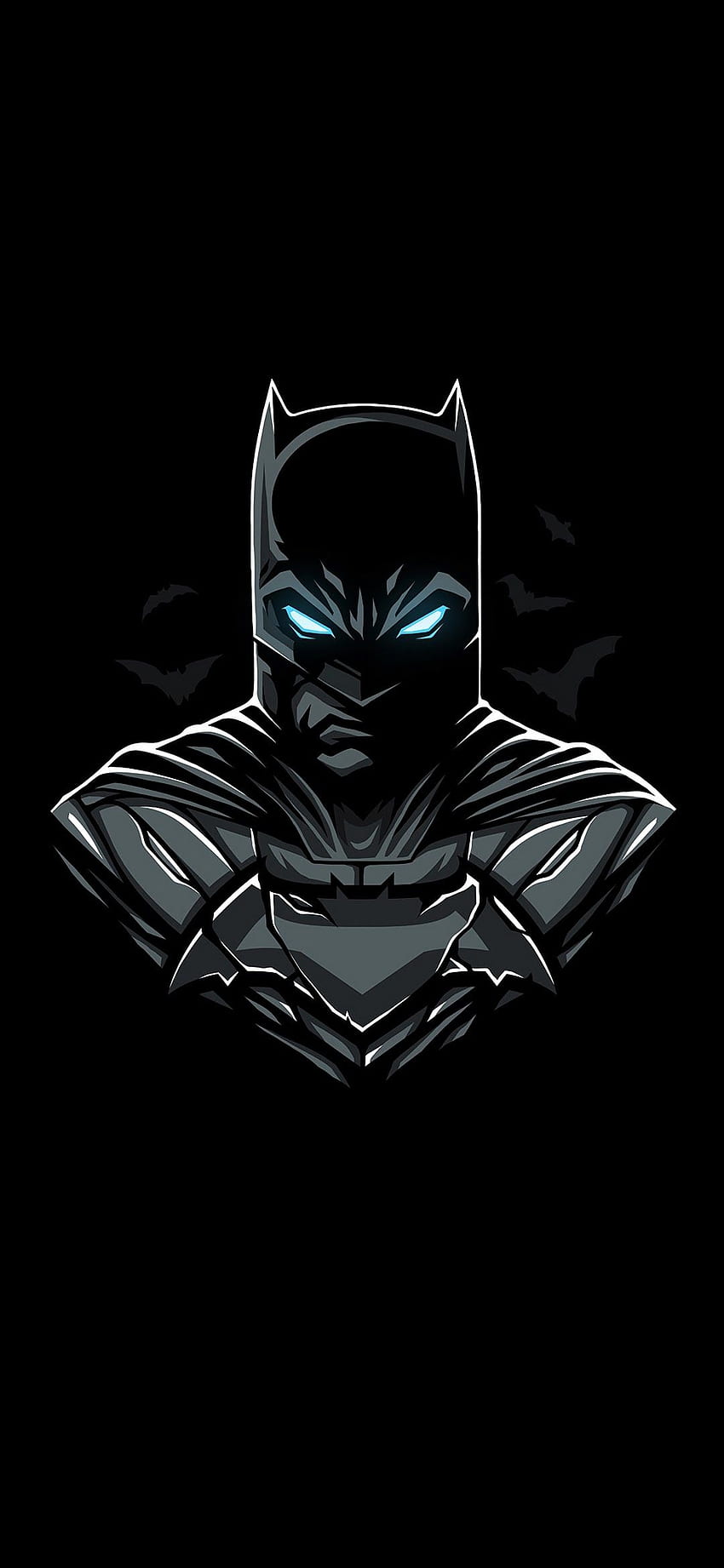 Batman minimalista, Xiaomi Black Shark 2 Pro Sfondo del telefono HD