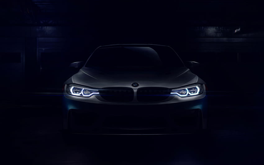 BMW Scheinwerfer, Bmw Nacht HD-Hintergrundbild