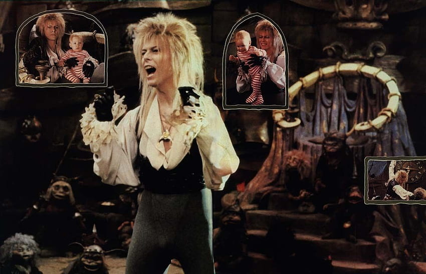 Danse Magique. Pousser devant la Dame, David Bowie Labyrinth Fond d'écran HD