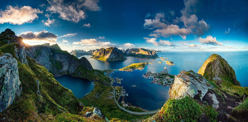 Norveç Baharı, Norveç Doğası HD duvar kağıdı