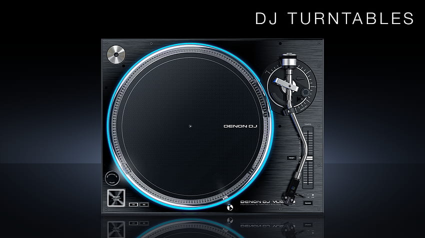 Peralatan DJ Profesional. Denon DJ. Rangkullah Masa Depan, Meja Putar DJ Digital Wallpaper HD