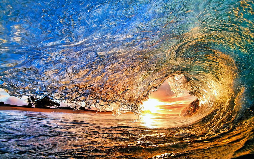 Ocean Waves, Ultra Ocean HD wallpaper