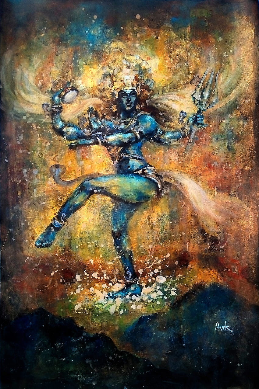 Danza de Shiva (Página 1), Pinturas de Shiva fondo de pantalla del teléfono