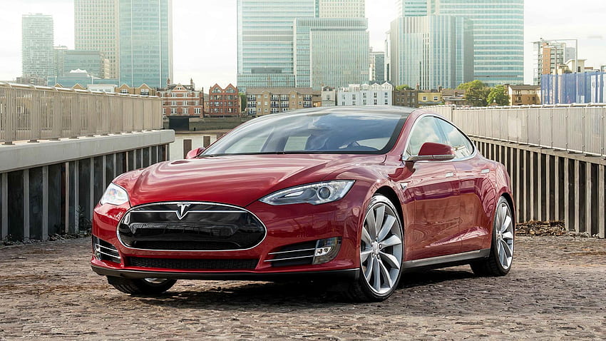 Tesla Model S Electric Car, Red Tesla Model X HD wallpaper