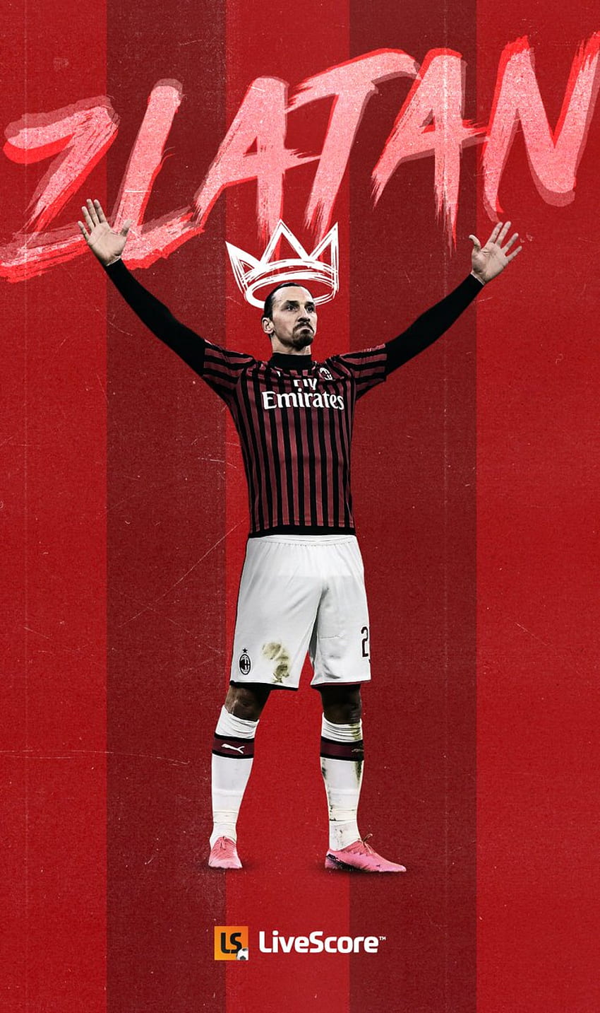 Livescore auf Twitter. Mailand , Zlatan Ibrahimović, Team Manchester United, Ibrahimovic Mailand HD-Handy-Hintergrundbild