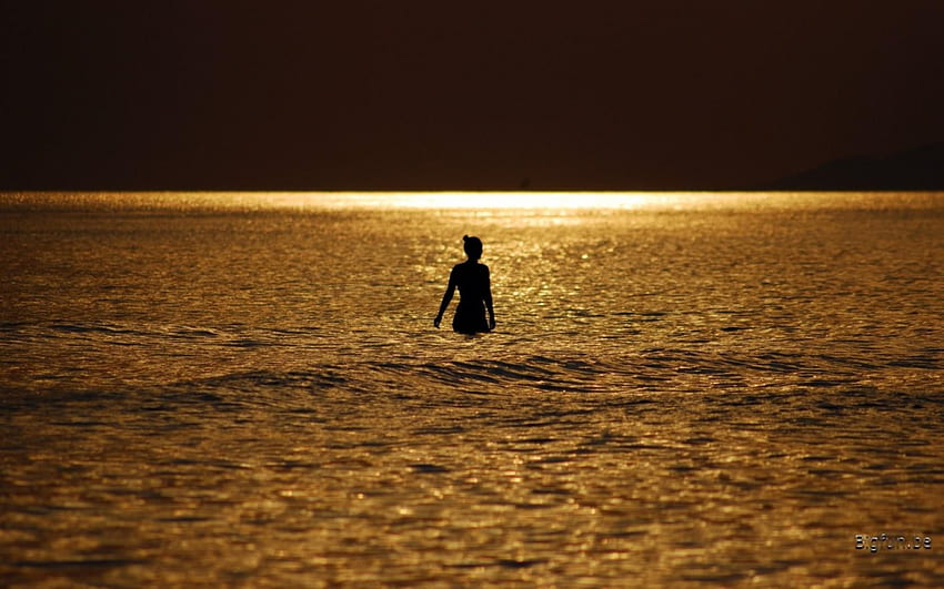 มหาสมุทร ศิลปะ ช่อง น้ำ ผู้หญิง วอลล์เปเปอร์ HD
