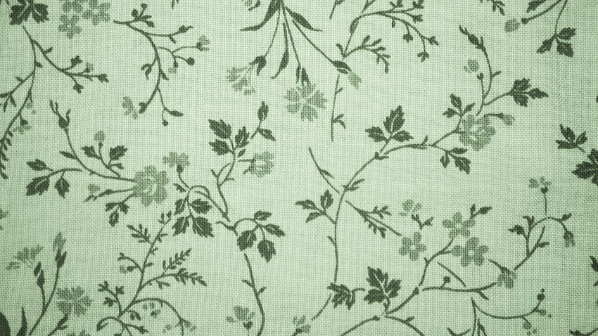Sage Green Floral Print Textura de tecido de alta resolução [] para seu celular e tablet. Explore Sage Green. Verde Claro Texturizado, Verde Texturizado, Verde Sálvia Laptop papel de parede HD