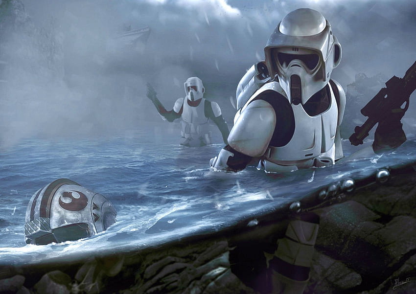 Rogue One Star Wars Story Disney Futuristic Sci Fi - Imperial Star Wars Art - -, Imperial Stormtrooper Sfondo HD