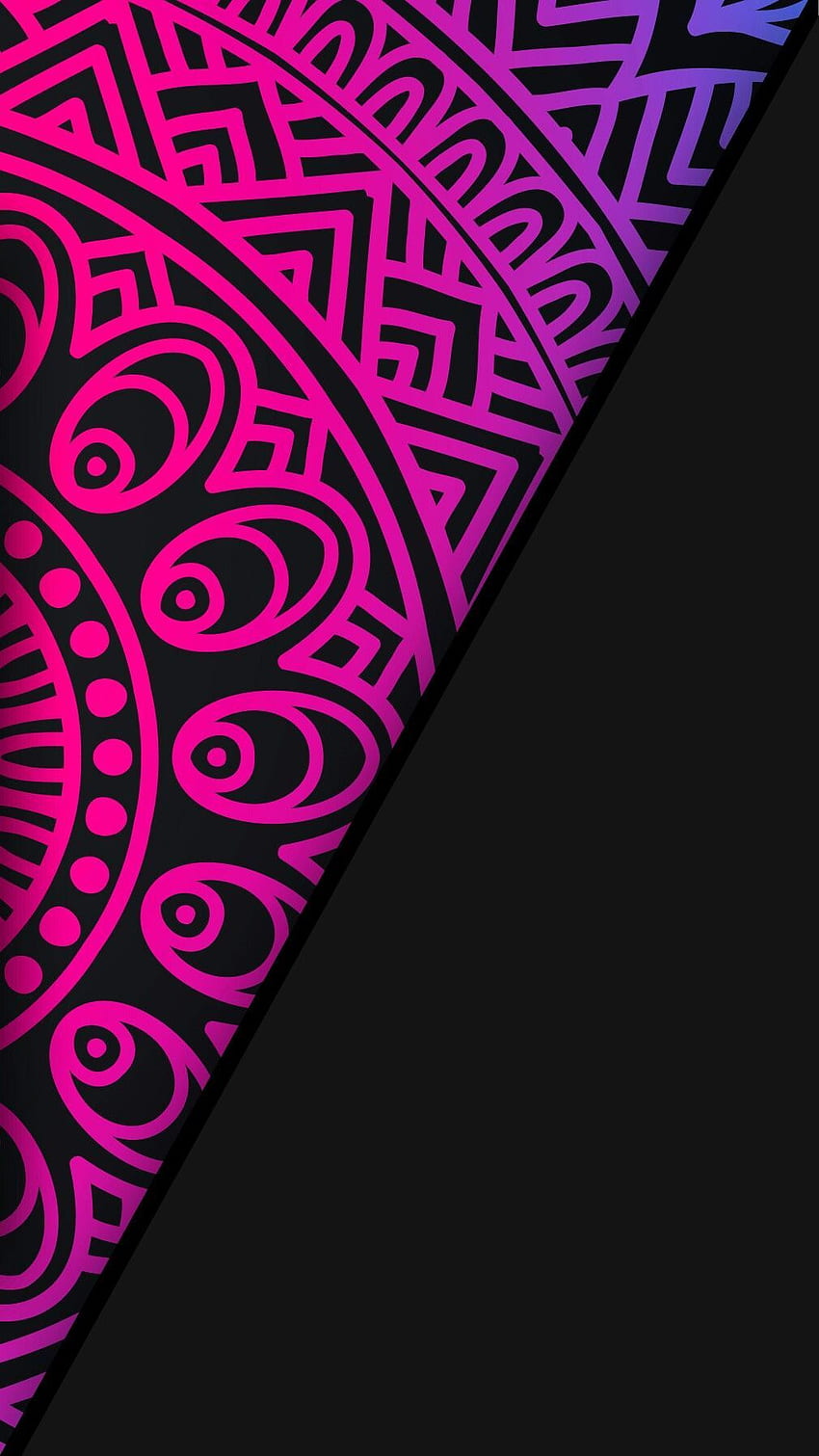 iPhone . Violet, Purple, Pink, Pattern, Magenta, Purple Mandala HD phone wallpaper