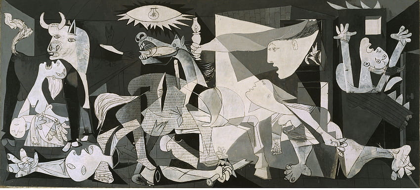 Pablo Picasso, Guernica, Cubism, Classic art / and Mobile Background HD wallpaper