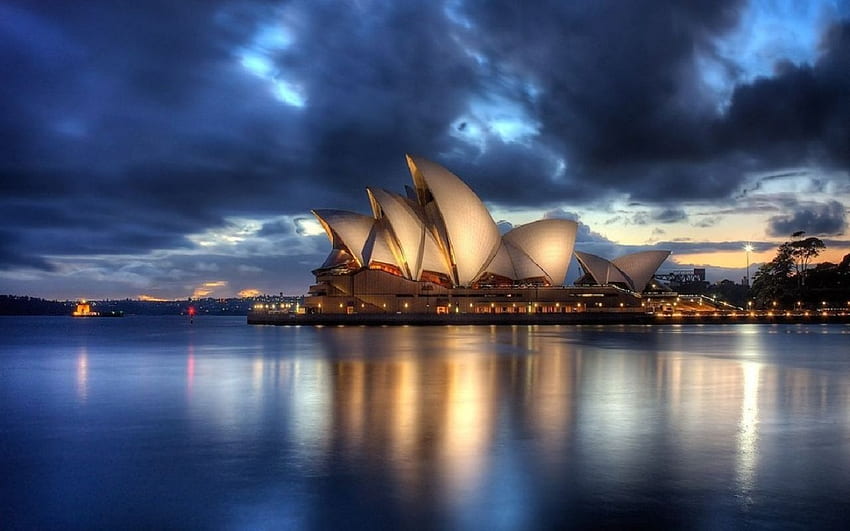 Ópera de Sydney, Ópera, Sydney, Austrália, Casa papel de parede HD