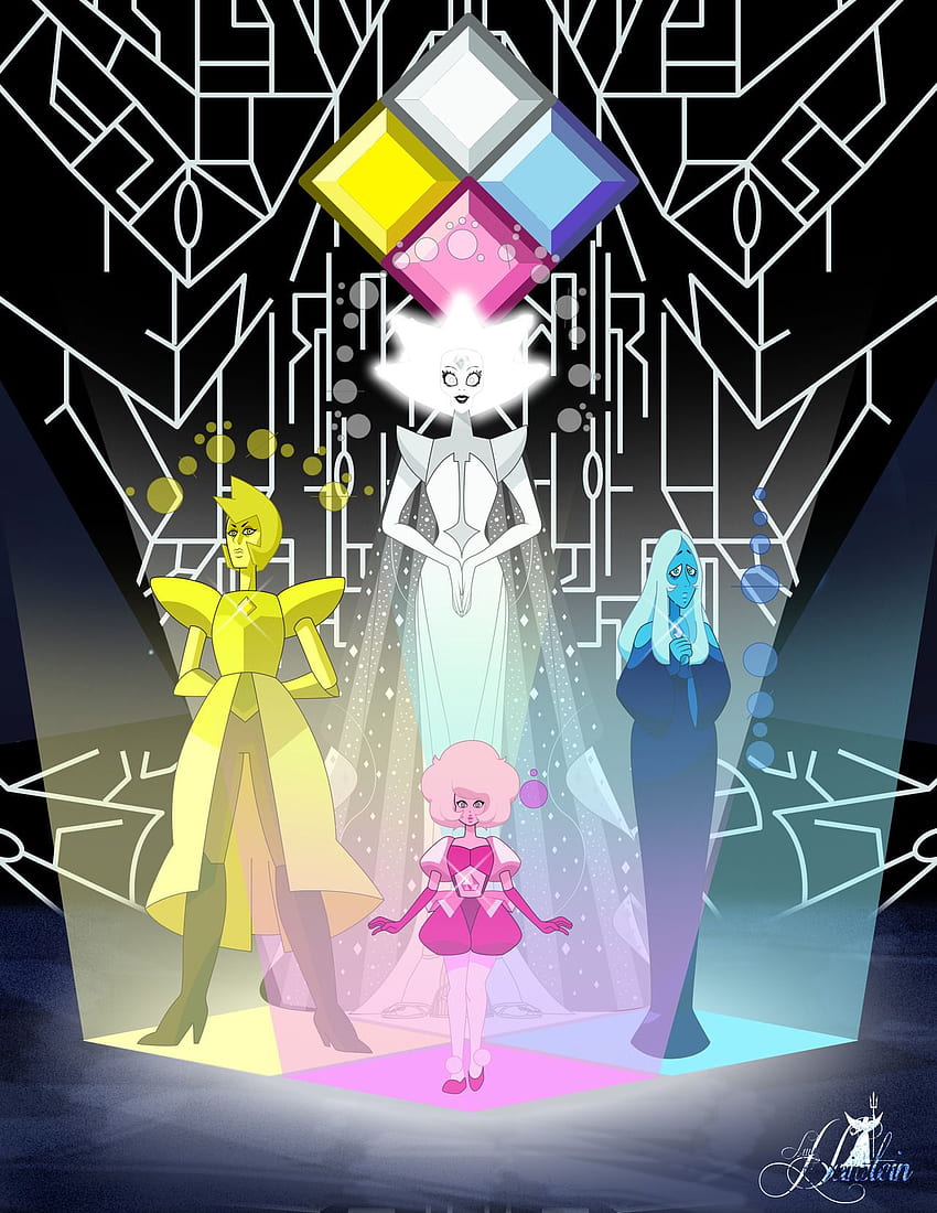 diamante rosa steven universe, Steven Universe Diamonds HD phone wallpaper