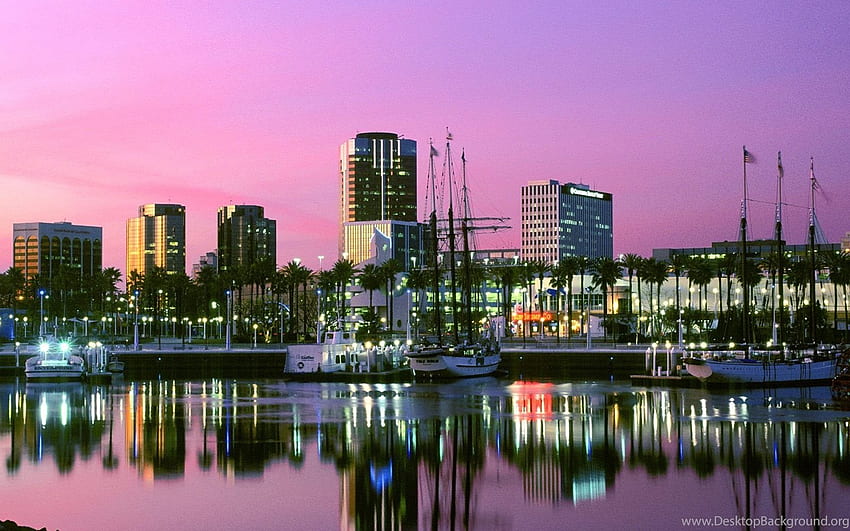 Long Beach CA - , Long Beach CA Background on Bat, Long Beach California HD wallpaper