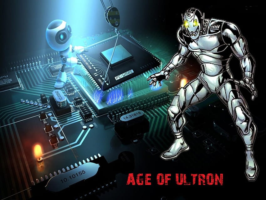 Age Of Ultron, Cattivi, Supereroi, Ultron, Fumetti, Marvel Sfondo HD