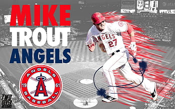 Mike Trout Wallpaper Discover more Angels, Baseball, Los Angeles Angels,  Major League Baseball, Michael Trout wallpaper.…