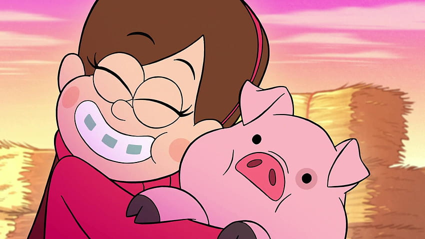 Gravity Falls - Gravity Falls Mabel und Schwein HD-Hintergrundbild