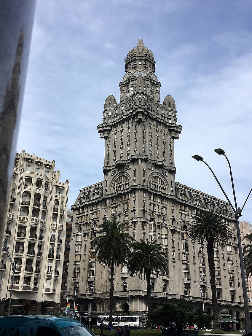 : palace, montevideo, uruguay, architecture, old HD phone wallpaper