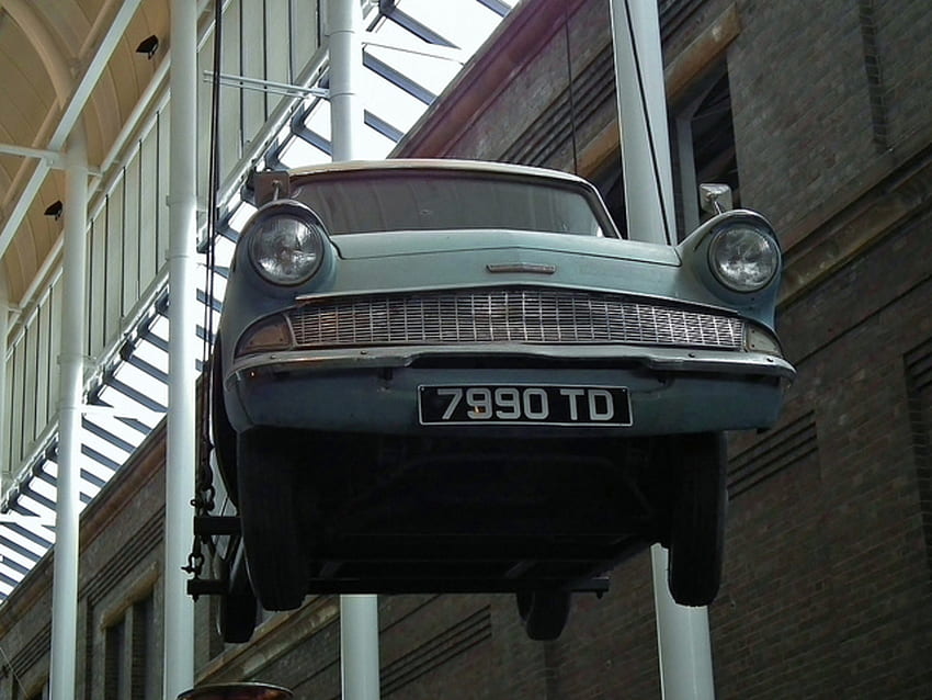 TopWorldAuto >> of Ford Anglia 101E, Harry Potter Flying Car HD wallpaper