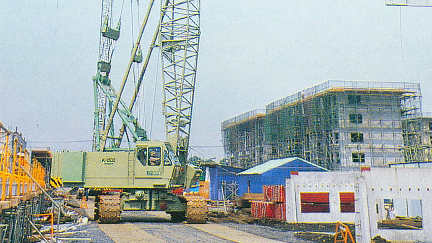 Sumitomo Heavy Industries Construction Cranes Co., Ltd, Crawler Crane Wallpaper HD